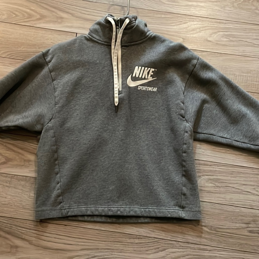grey nike hoodie